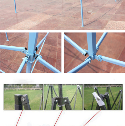 Paraguas Carpa Reforzada de Cuatro Esquinas - Plegable y Resistente - Image 12