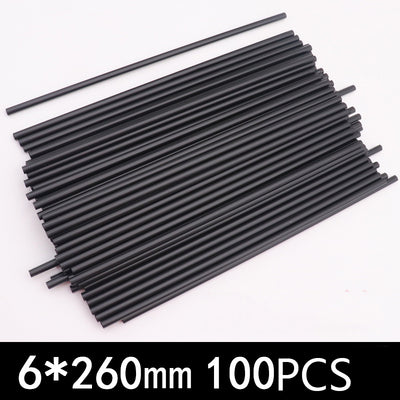 Tubos Plásticos Desechables para Manualidades - Boca Plana Recta - Image 7