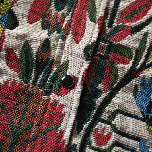 Camisa Étnica Retro Suelta para Hombre - Cálida y Versátil - Image 14