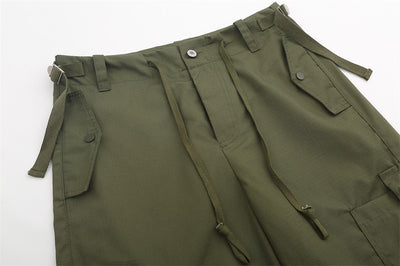 Overol de Diseño Plisado con Bolsillos - Colores Sólidos Tendencia - Image 3