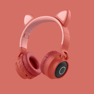 Auriculares Inalámbricos con Orejas LED - Bluetooth 5.0 Plegables para Niños - Image 3