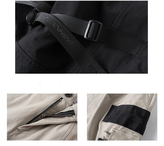 Pantalones Casuales Funcionales Overol Holgado - Image 14