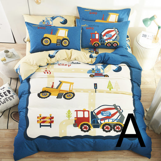 Juego de Sábanas Infantiles con Diseño de Dibujos Animados - Image 5