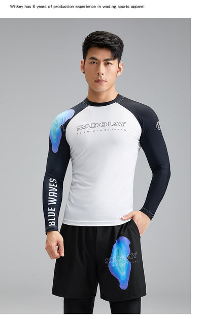 Bañador Deportivo para Hombre con Protección UPF y Diseño Split - Image 21