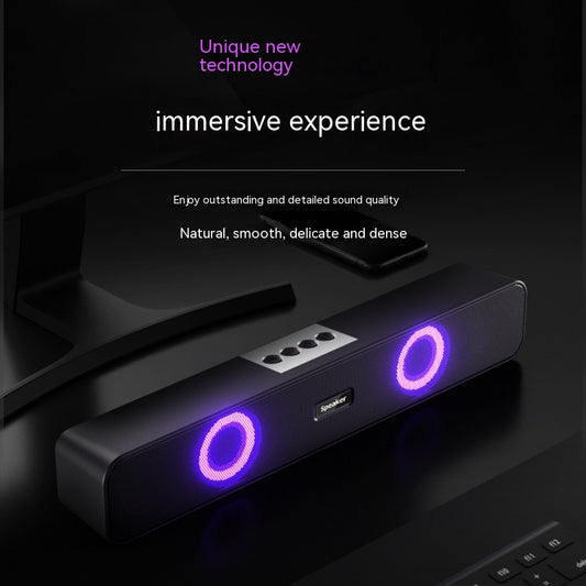 Parlante Bluetooth E91 con Luces LED Coloridas