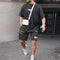 Conjunto Deportivo de Dos Piezas para Hombre - Camiseta y Shorts