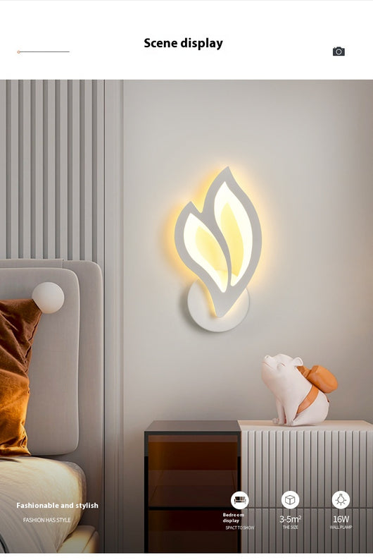 Lámpara de Pared Minimalista de Hierro para Dormitorio y Escaleras - Image 15