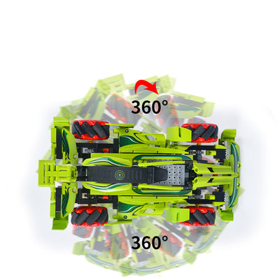 Kit de Bloques de Construcción para Autos de Carreras Infantiles - Image 9