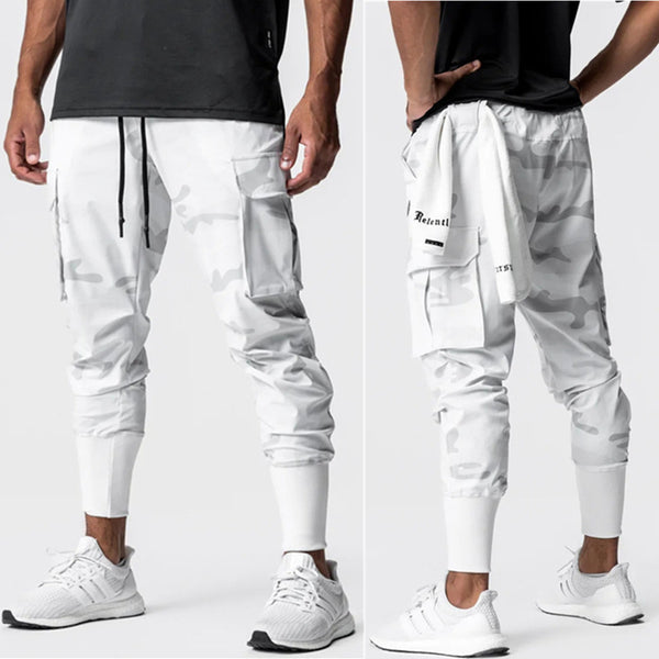 Pantalones Deportivos Hombre Casual Cómodos Tejido Ligero Primavera