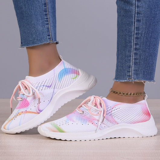 Zapatillas Deportivas Graffiti Coloridas para Mujer - Image 11