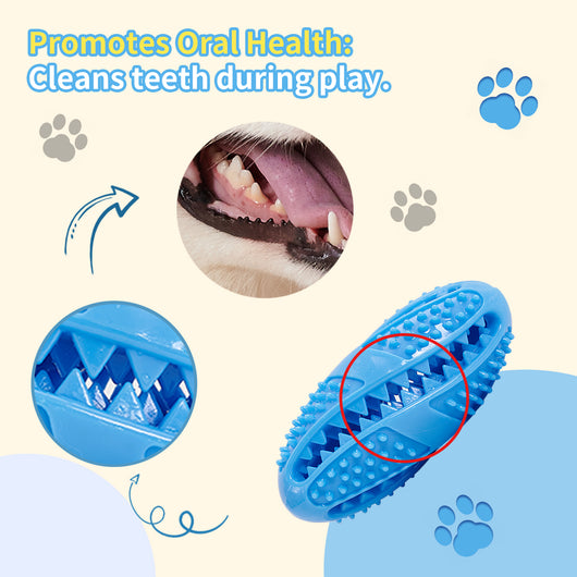Pelota Interactiva Comedero para Perros - Juguete Dispensador de Alimento con Textura Masticable - Image 4