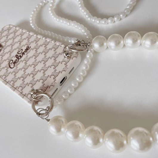 Funda para Teléfono Pearl Diagonal Elegancia Femenina - Image 5