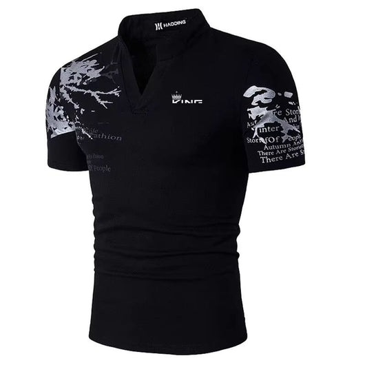 Camisa de Manga Corta con Estampado Digital para Hombre - Image 11