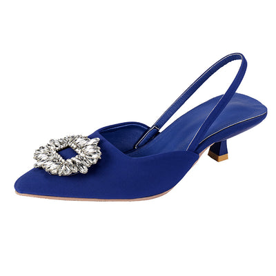 Sandalias Stiletto Puntiagudas con Talón Abierto - Image 4