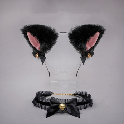 Diadema de Orejas de Gato Suave y Adorable - Image 3