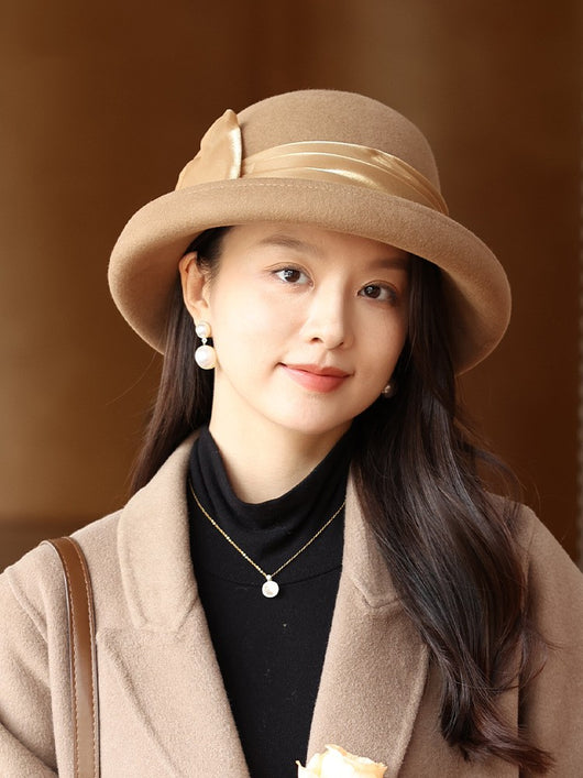 Gorro Balde Retro de Lana - Estilo Versátil para Otoño e Invierno - Image 17