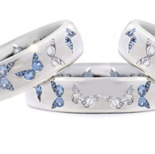Anillo de Mariposa con Circonitas Multicolor - Diseño Personalizado y Adorable - Image 7