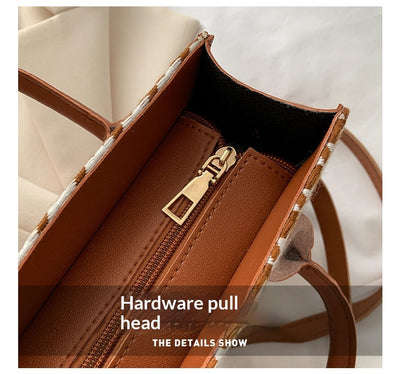 Bolso de Cuadros para Mujer - Bandolera Casual Crossbody - Image 20