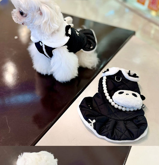 Abrigo Acolchado para Perros y Gatos con Arnés de Tracción - Image 7