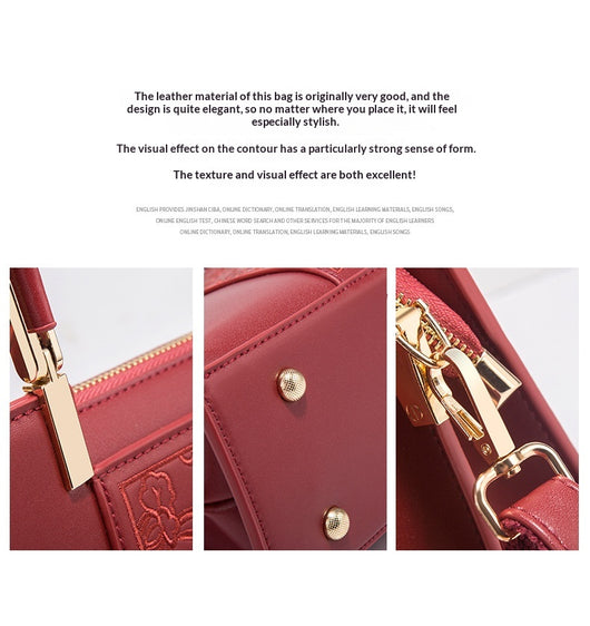 Bolso Rojo de Lujo para Mujer Sofisticada - Image 12