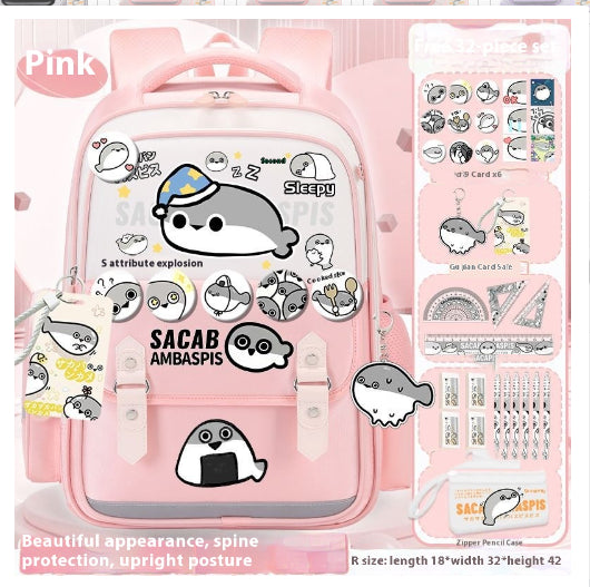 Mochila Escolar Ergonómica Turtle - Gran Capacidad y Alivio de Carga - Image 8