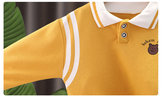 Conjunto Deportivo Infantil de Dos Piezas con Cuello Solapa - Image 25