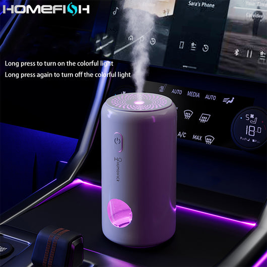 Humidificador Inalámbrico para Auto con Purificador de Aire y Aromaterapia - Image 6
