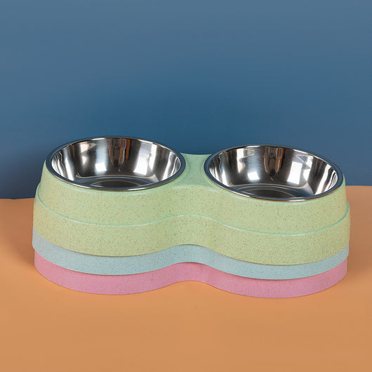 Comedero Doble Acero Inoxidable para Perros y Gatos - Bebedero Dual Mascotas - Image 6