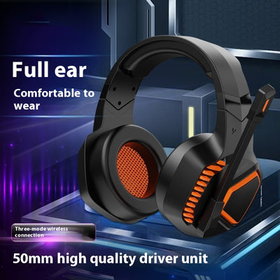 Audífonos Gaming Bluetooth con Cancelación de Ruido y Micrófono Giratorio