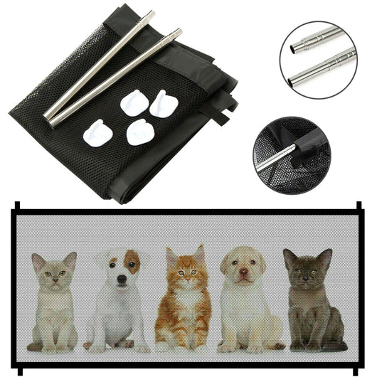 Barrera de Seguridad Portátil Magic Gate para Mascotas, Bebés y Escaleras - Image 18
