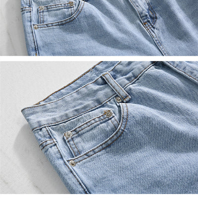 Pantalones Anchos de Corte Recto - Comodidad y Estilo Casual - Image 8