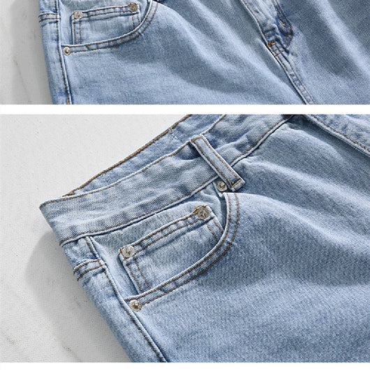 Pantalones Anchos de Corte Recto - Comodidad y Estilo Casual - Image 8