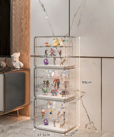 Estantería Modular de Bloques Acrílico Transparente - Image 18