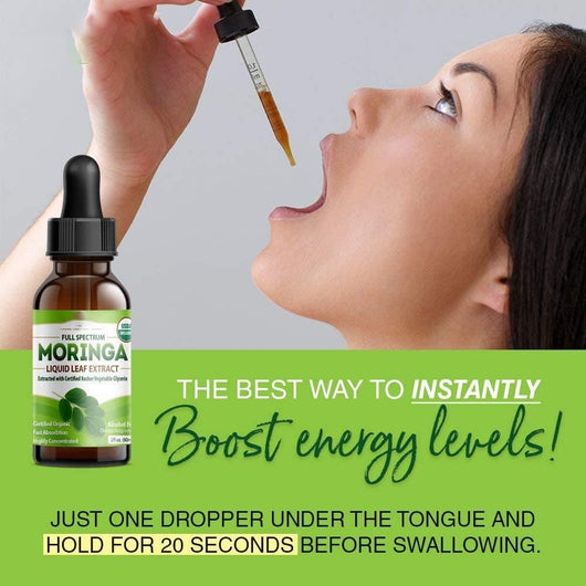 Gotas de Moringa - Suplemento Nutricional Concentrado - Image 3