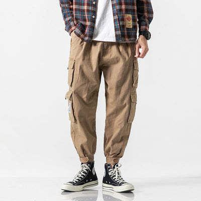 Pantalones Militares Tapered de Algodón Japonés para Hombre - Image 3
