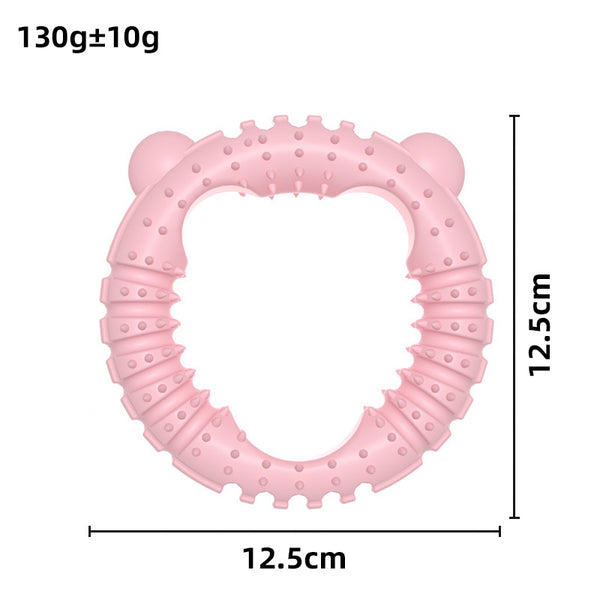Juguete Mordedor para Perros - Anillo Resistente tipo Osito