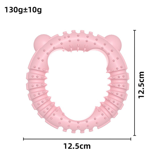 Juguete Mordedor para Perros - Anillo Resistente tipo Osito - Image 2