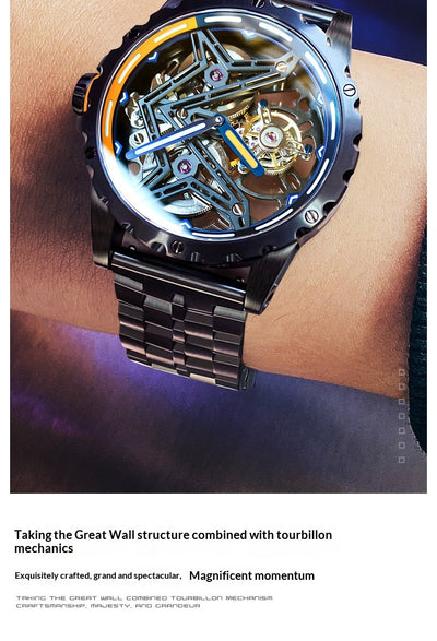 Reloj Mecánico Tourbillon Serie Gran Muralla - Image 12
