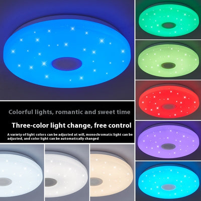 Lámpara de Techo Inteligente WiFi con LED RGB y Control Remoto - Image 8
