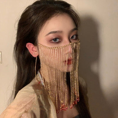 Accesorio para Cabello Perla con Flecos Retro Princesa - Estilo Exótico - Image 9
