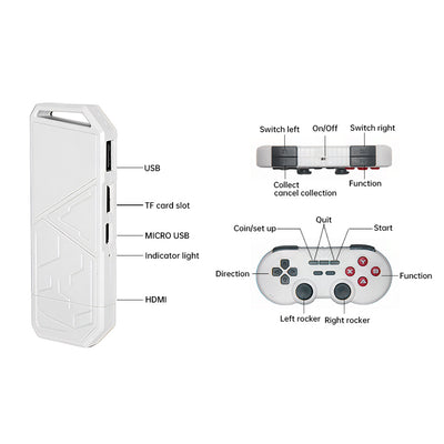 Consola de Videojuegos HD H8 con Control Inalámbrico 24G - Image 3