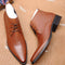 Botas Ejecutivas Altas con Cordones para Hombre