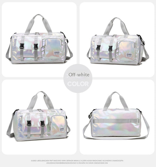 Bolsa de Yoga y Fitness Perlada Multicolor con Compartimento Seco-Húmedo - Image 39