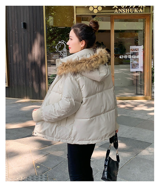 Abrigo Acolchado Térmico con Capucha y Guantes Integrados para Mujer - Image 23