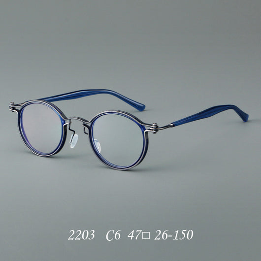 Gafas Retro Versátiles con Montura de Metal TR - Image 8