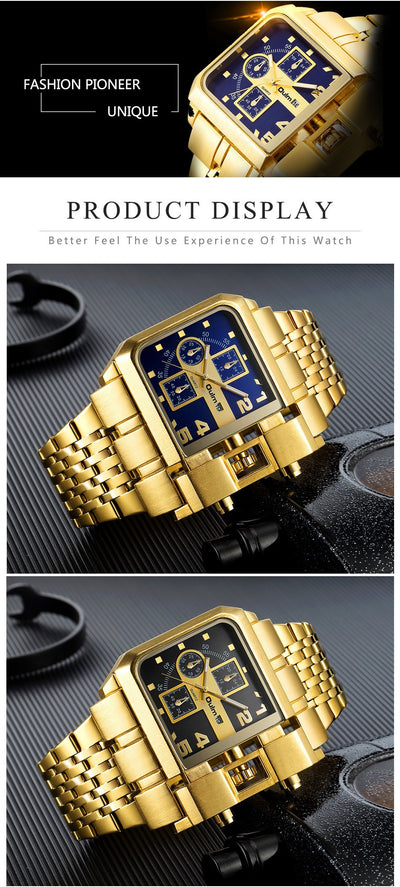 Reloj de Hombre Acero Inoxidable con Calendario y Movimiento de Cuarzo - Image 12
