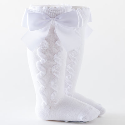 Calcetines Princesa con Moño Doble para Bebé 0-3 Años - Image 15