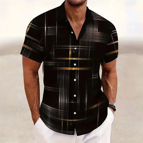 Camisa Casual de Botones para Hombre - Perfecta para Viajes y Aventuras - Image 15
