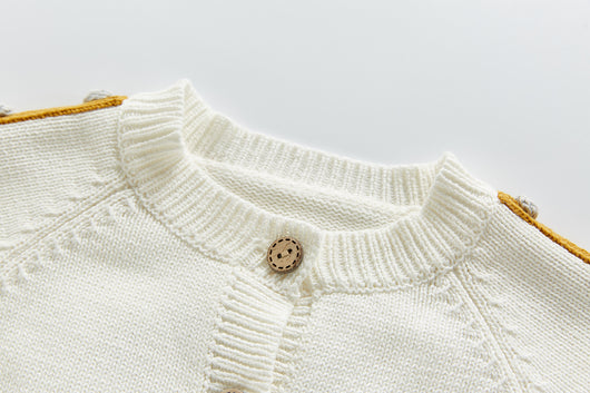 Suéter Tejido Infantil con Diseño Arcoíris de Burbujas - Image 4