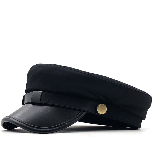 Boina Vintage Británica de Cuero PU para Hombre - Image 3